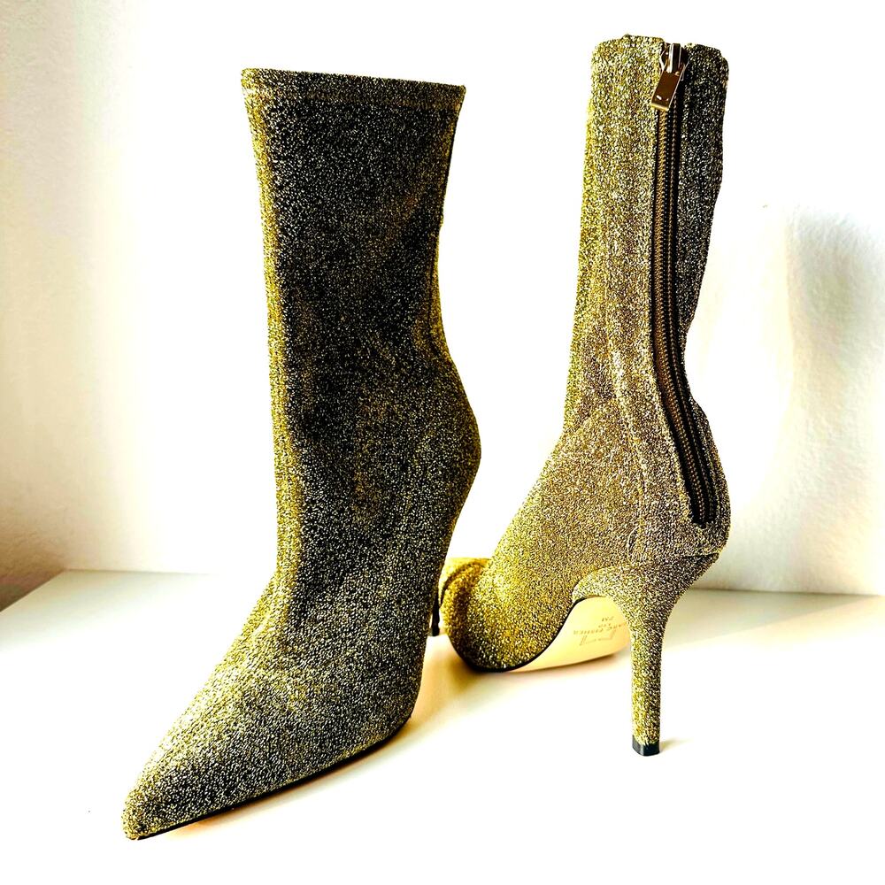 Marc Fisher Breezy Ltd Bootie in Gold Size 7M